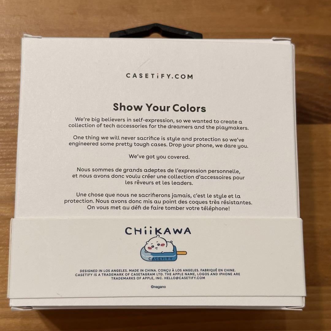 ちいかわ CASETiFY イヤホンポーチ ノベルティ セット CASETiFY ちいかわ イヤホンポーチ ケース ステイ イン クール