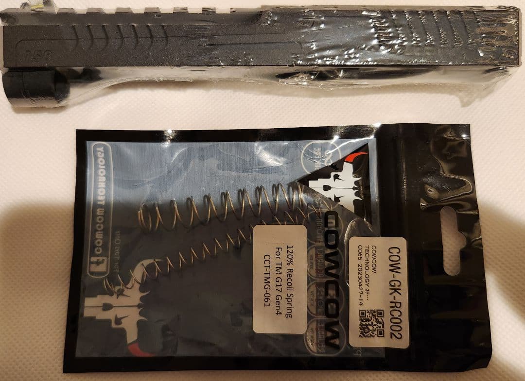 158 苺屋 グロック17 gen4用 軽量スライドと随時スプリング 158 苺屋 グロック17 gen4用 軽量スライドと随時スプリング