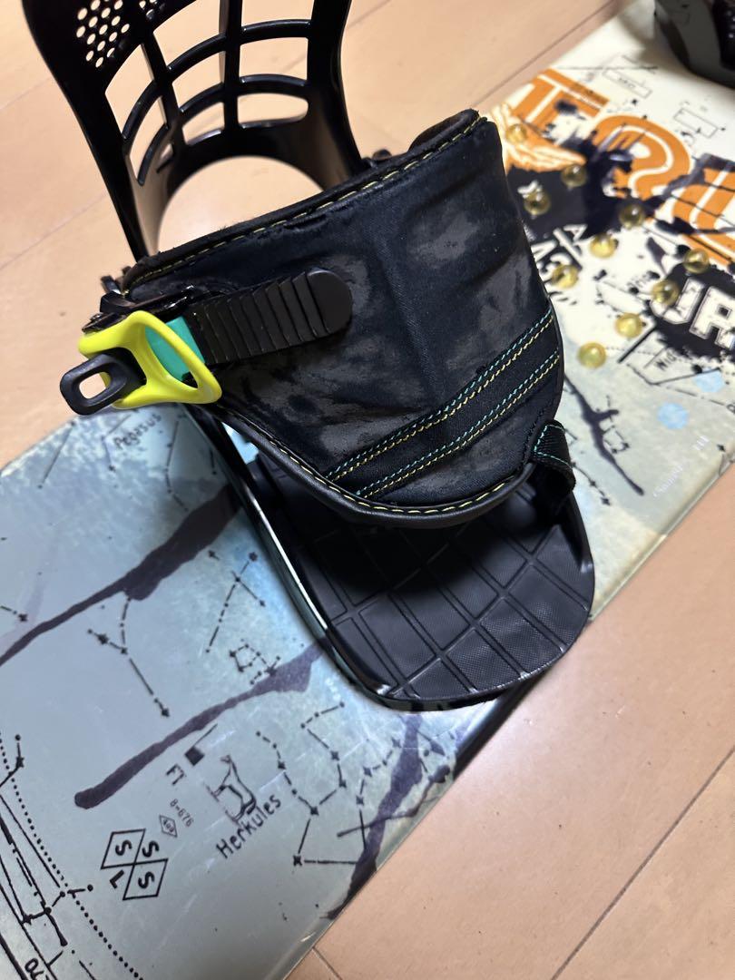 スノーボード HEAD 115cmビンディング K2 サイズJR S セット