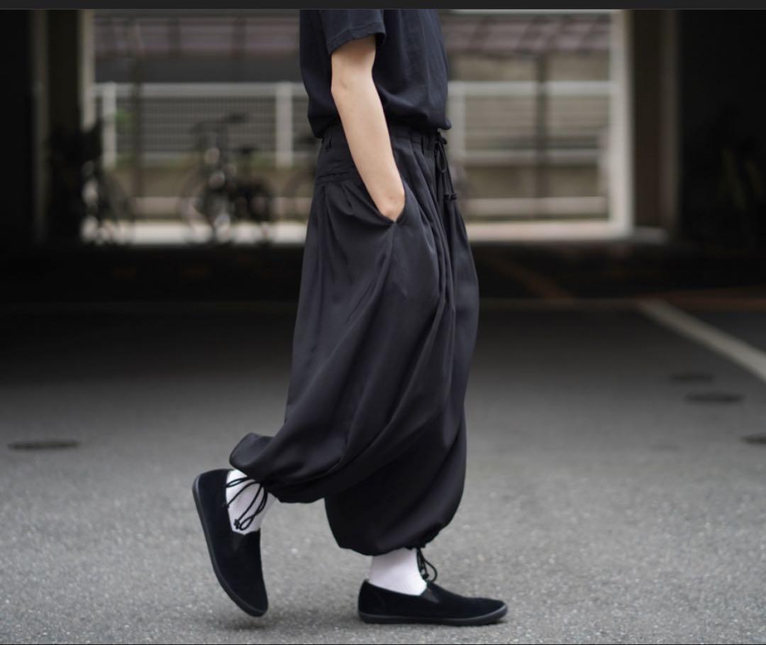 【美品】ヨウジオム ウールギャバ バルーンパンツ　yohji Y-3