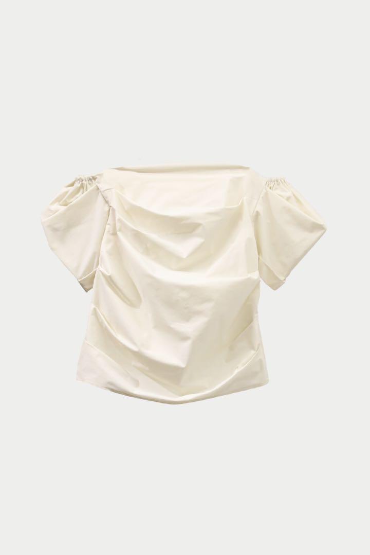 新作　マチャット　オフショルダートップス（エクリュ） オフショルダートップス（エクリュ） | MACHATT ONLINE STORE