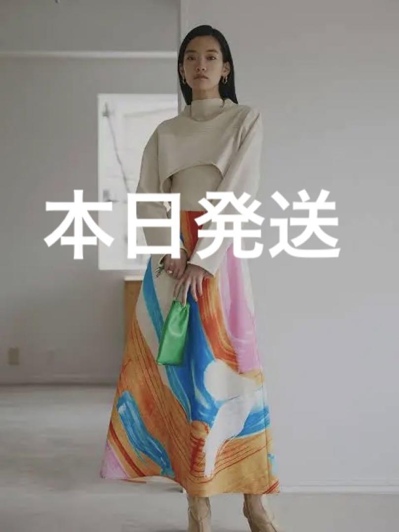 HAILEY WAVE ART SKIRT