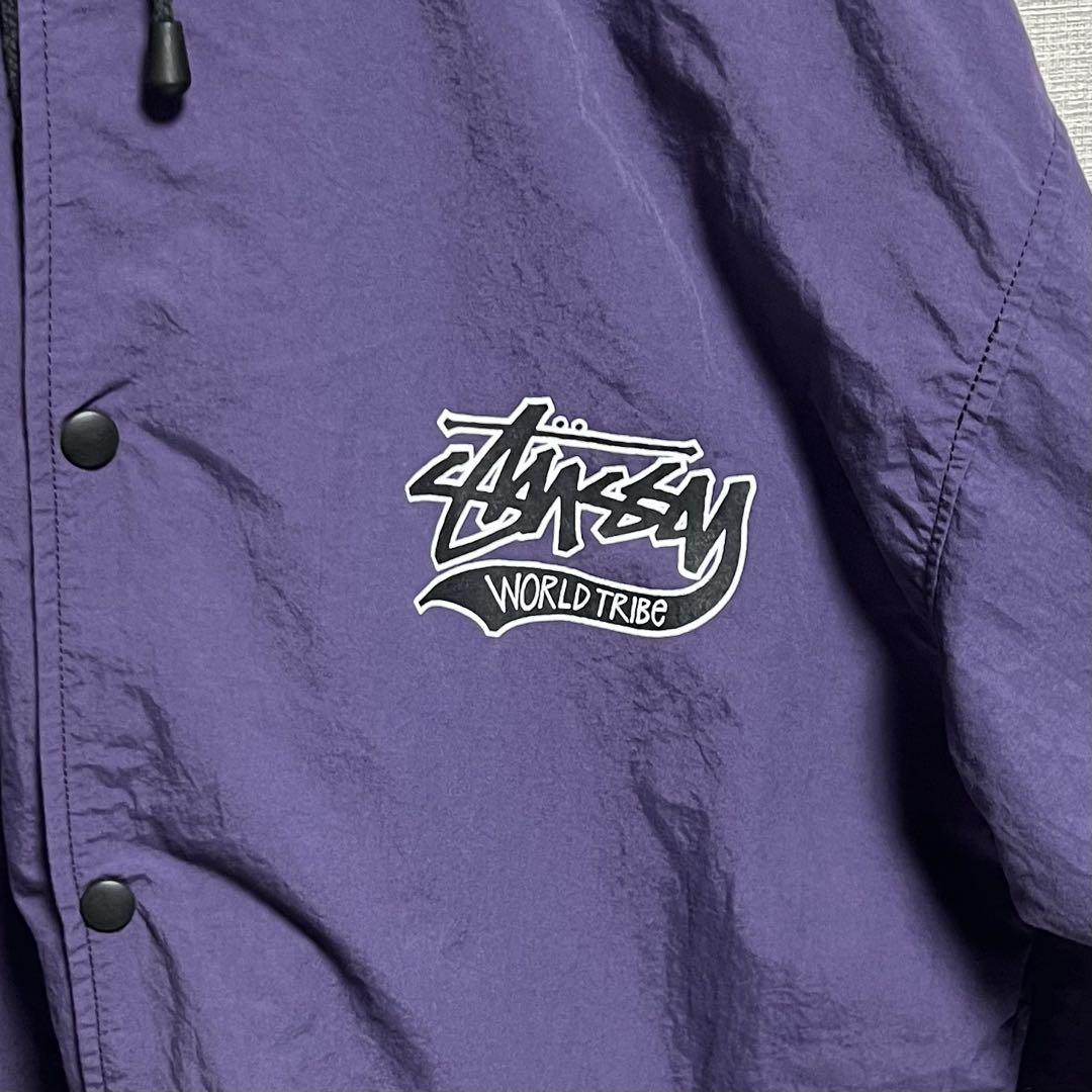 old Stussy ジャケット ナイロン コート 80s 90s 黒タグ