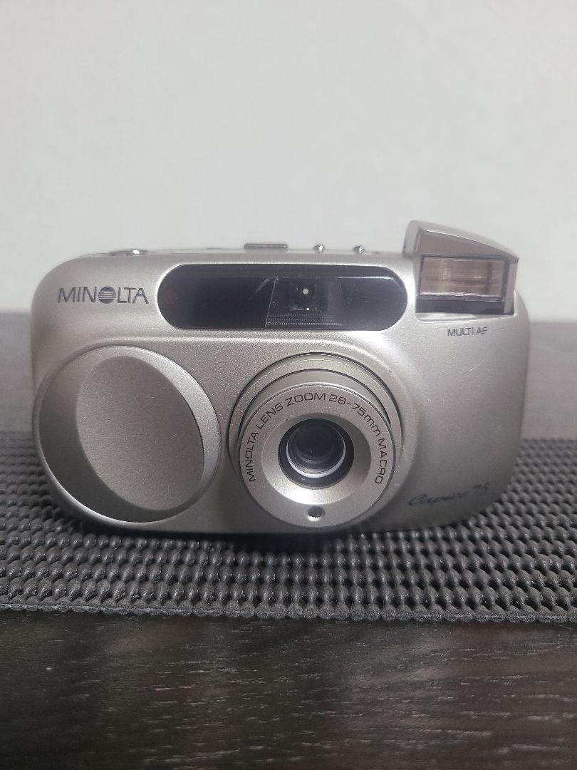 MINOLTA ミノルタ フィルムカメラ Capios 75 美品 動作確認済み