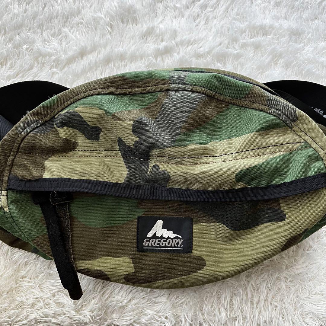 美品】GREGORY グレゴリー 旧ロゴ テールメイト S カモフラ 迷彩