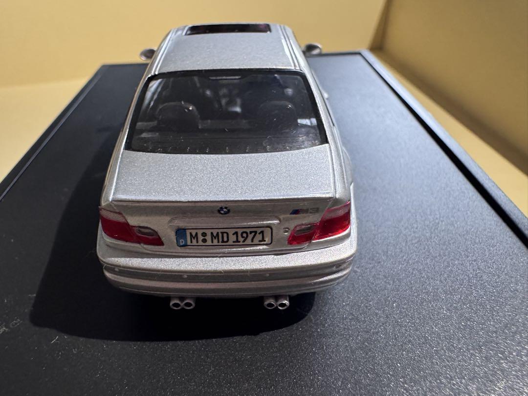 BMW M3 Coupe ミニカー 1/43 シルバー