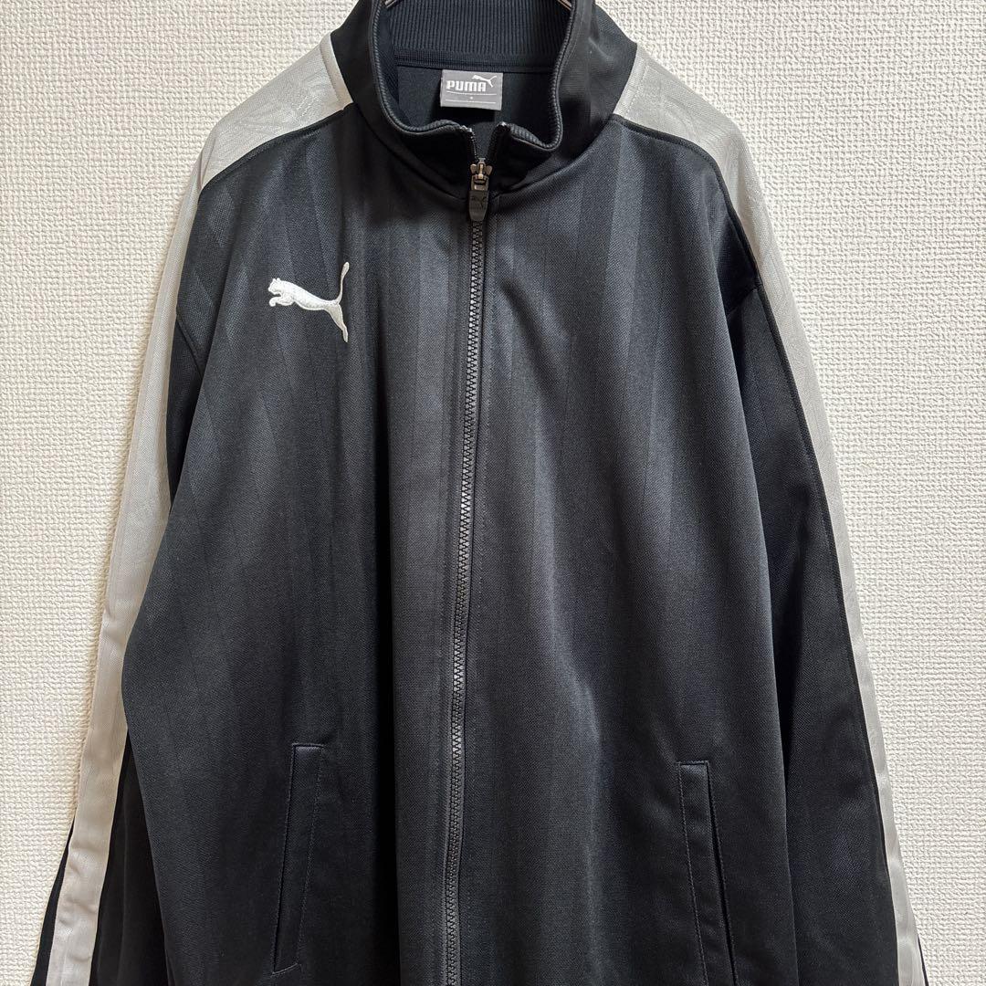 b500【puma】トラックジャケット　ヴィンテージスポーツウェアジャージ　ロゴ