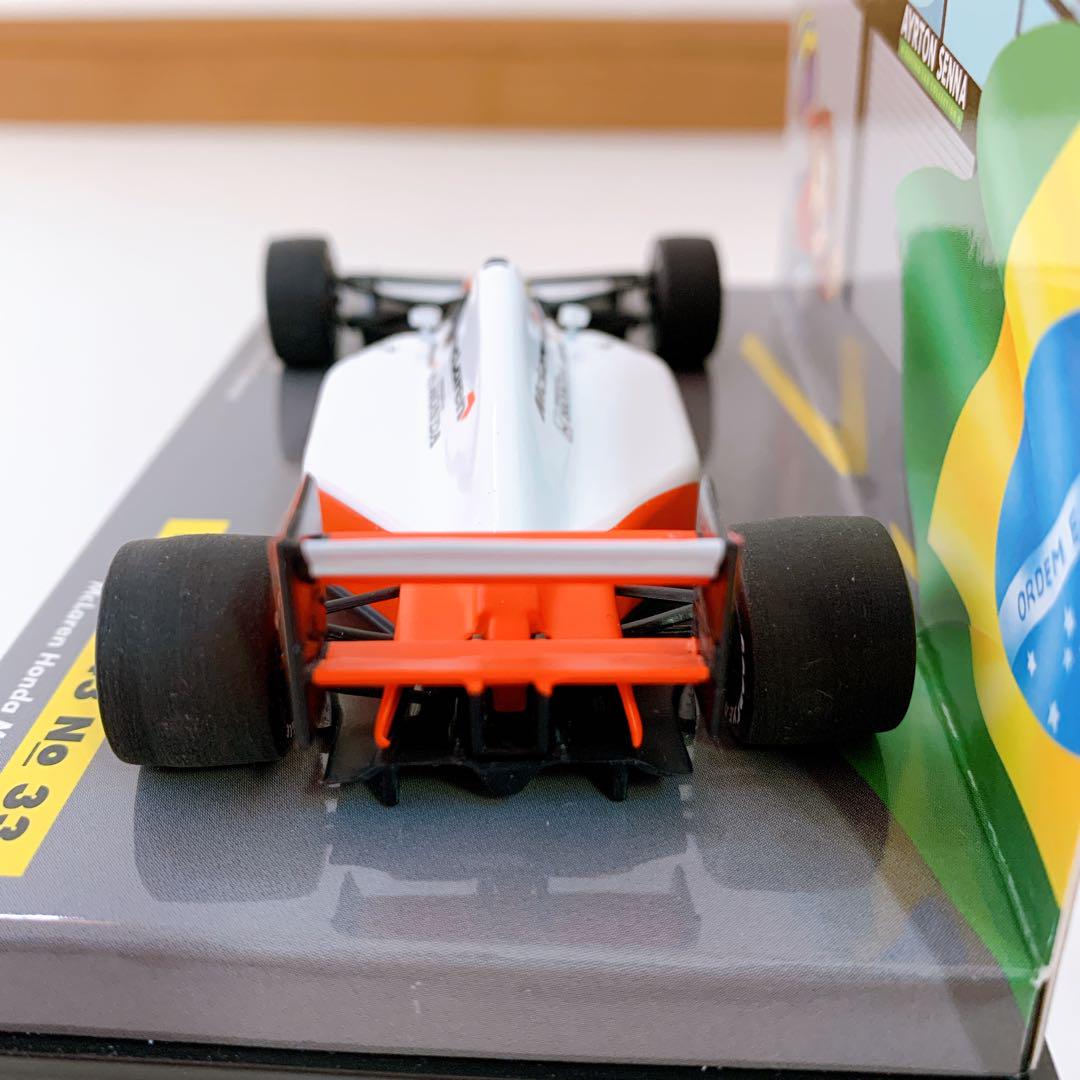 ミニチャンプス 1/43 アイルトンセナ MP4-7 1992