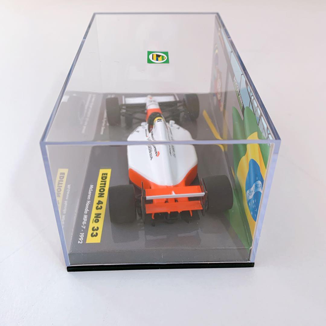 ミニチャンプス 1/43 アイルトンセナ MP4-7 1992
