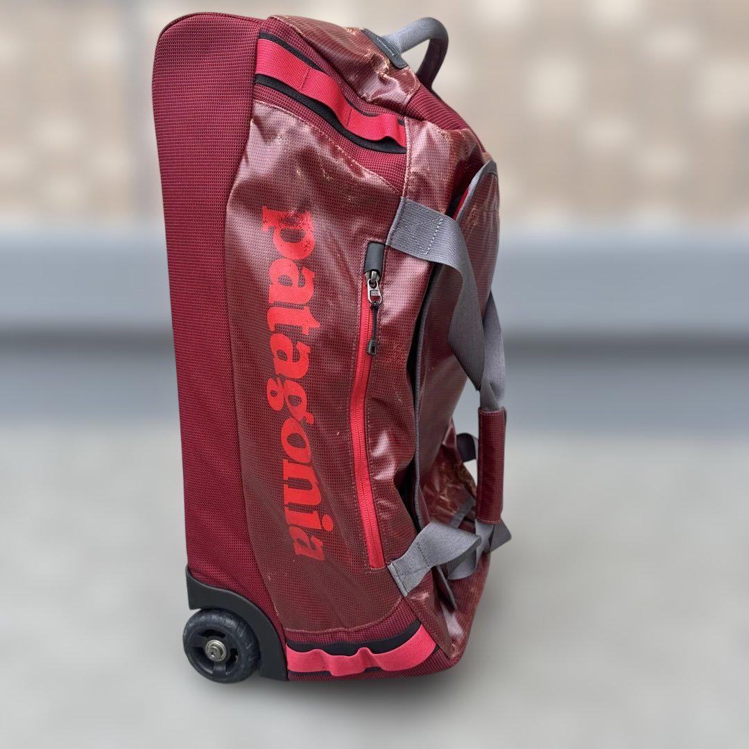 patagonia ブラックホール ダッフル 45L キャリーカート 赤