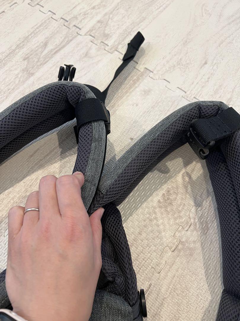 【美品】エルゴベビー　クールエア　オムニ360 グレー　抱っこ紐　検印あり