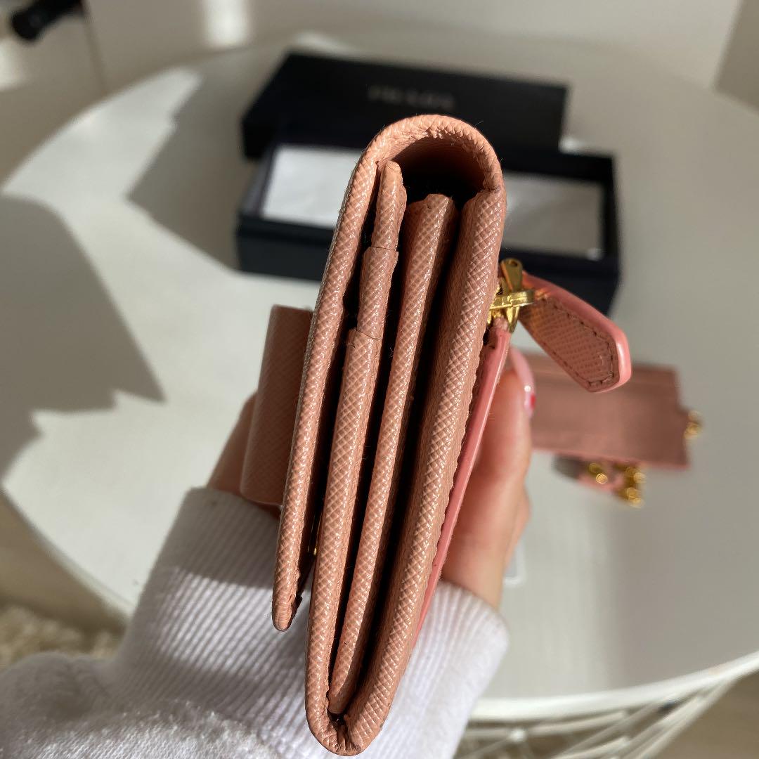 とってもか⑱ ❤︎値下げ❤︎ 長財布 りぼん 財布 カードケース d3RPD-m48523934825 正規品 PRADA プラダ ゆうゆうメ