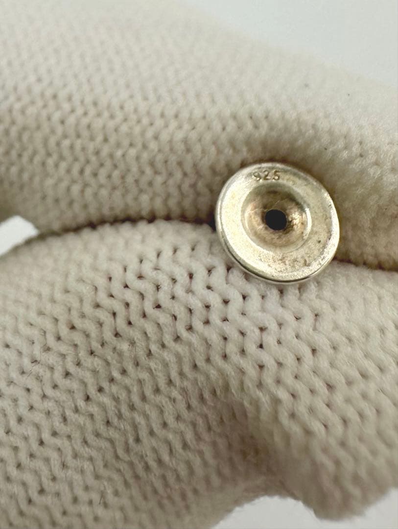 ジャスティンデイビス 廃盤 ブルー シルバー ピアス 両耳 JD ジャスティンデイビス 廃盤 ブルー シルバー ピアス 両耳 JD