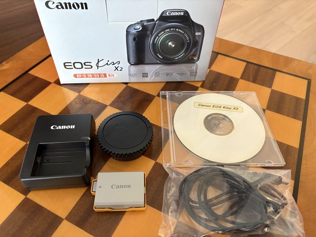 Canon EOS Kiss X2 デジタル一眼レフ