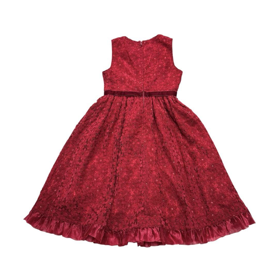ANNA SUI ドレス L (130-140) ファー付き 発表会 冠婚葬祭