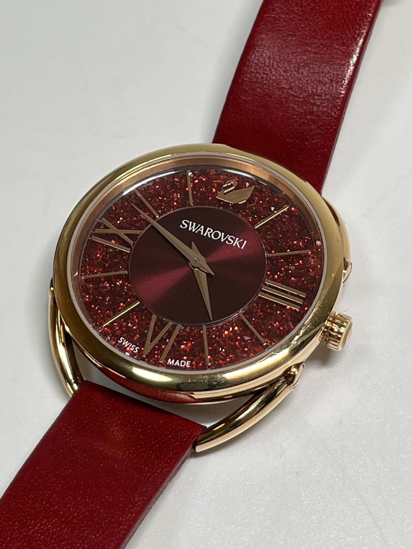 スワロフスキー SWAROVSKI 腕時計 クリスタルライン ピンクゴールド