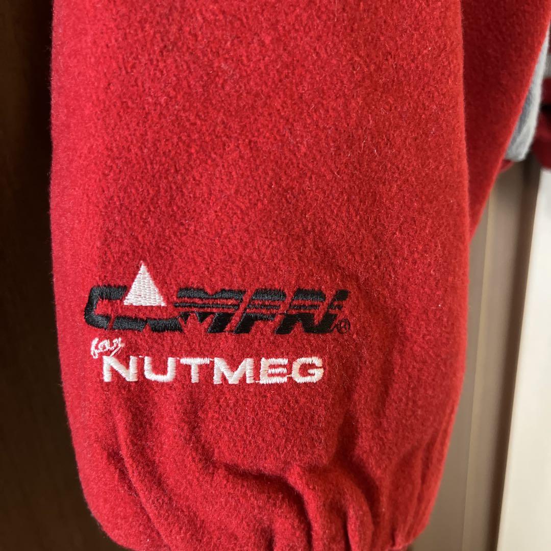 NUTMEG社製　スタンフォード大学 スタジャン レッド　ジャケット　アウター