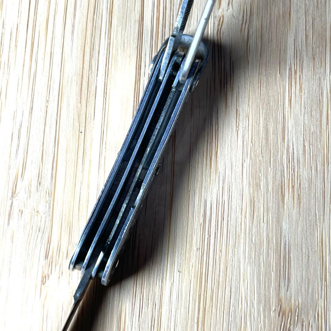 STERLING SILVER シルバー 3wayナイフ 彫金 ペンダントトップ