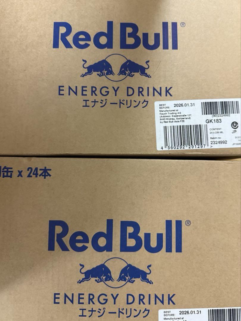 Redbull エナジードリンク 250ml 48本