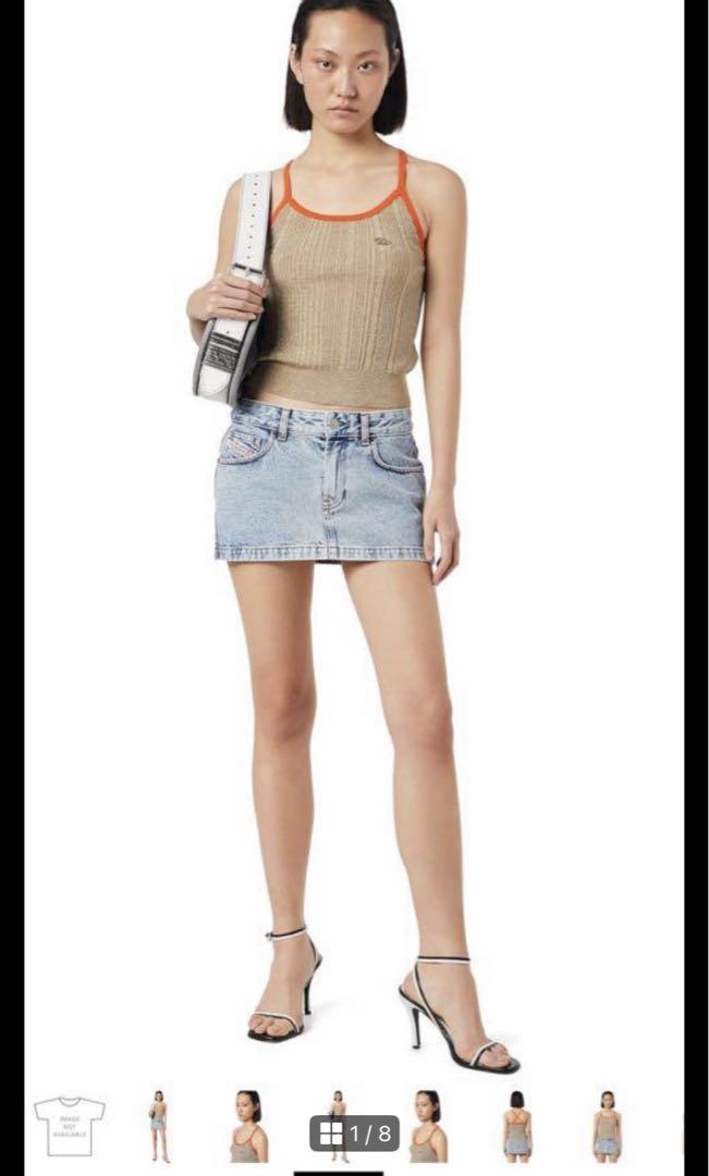 DIESEL ラメニットキャミ