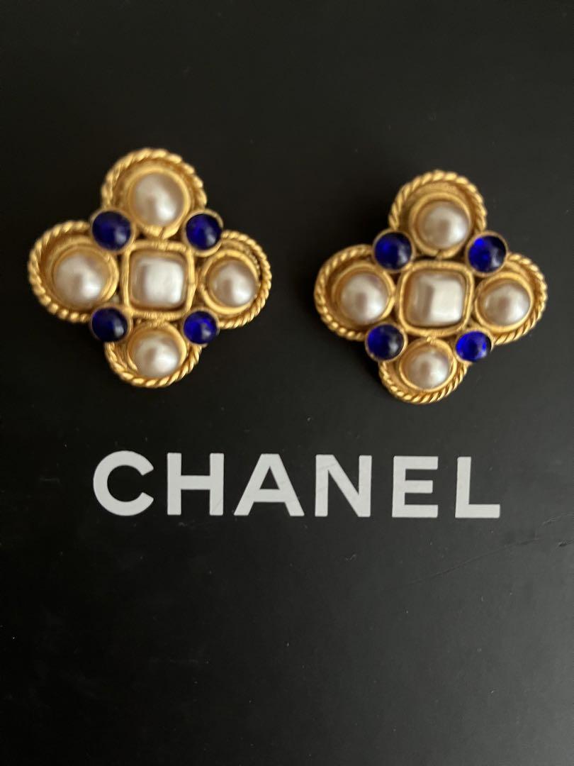 CHANEL シャネル ヴィンテージ イヤリング グリポア 人気沸騰ブラドン