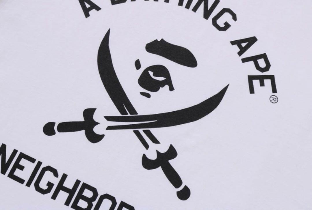A BATHING APE BAPE X NBHD TEE #2 XL
