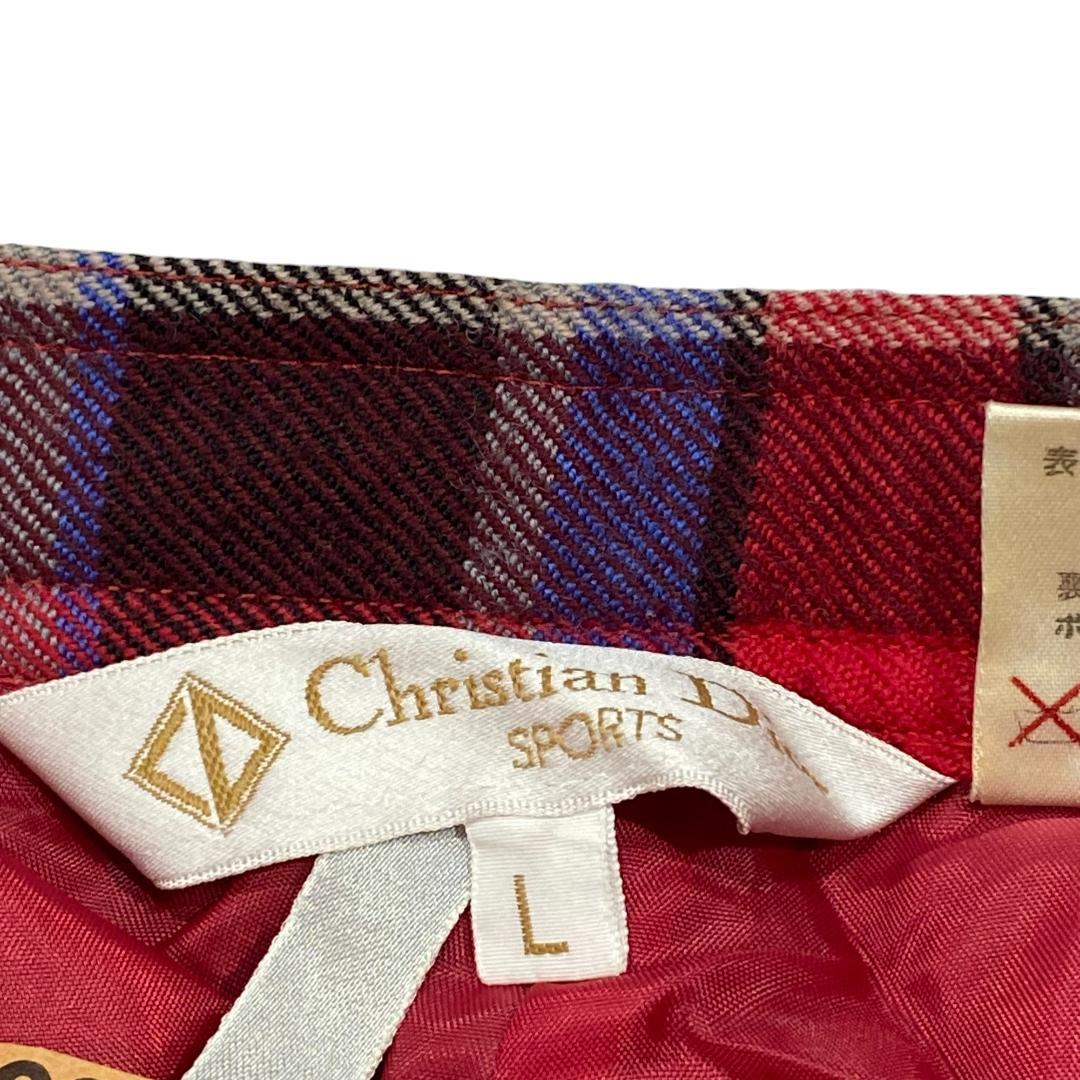 Dior クリスチャン ディオール スポーツ スラックス ウール パンツ L
