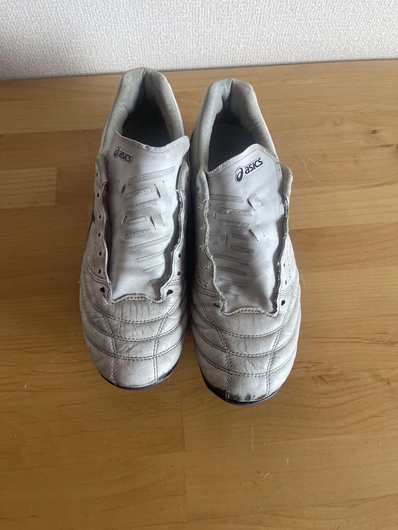 ⚠️紐付き ASICS DS LIGHT X-FLY ホワイト/パープル27.0