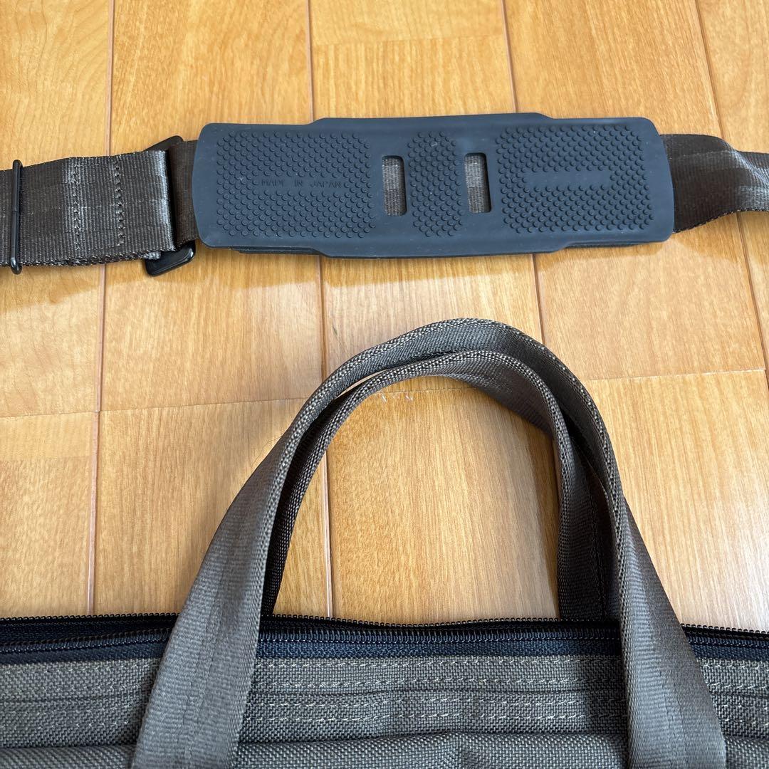 PORTER カーキ ビジネスバッグ CORDURA FABRIC