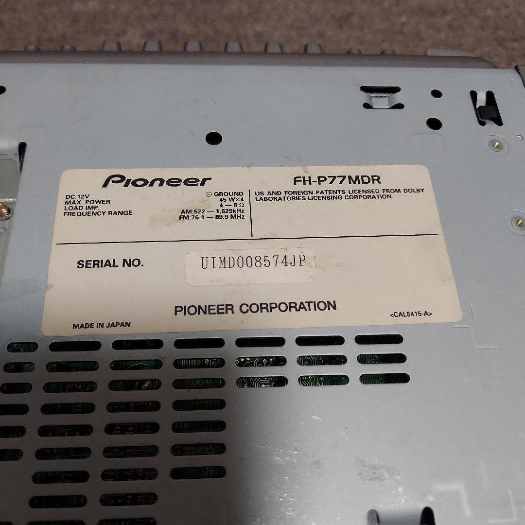 Pioneer FH-P77MD カーオーディオヘッドユニット - メルカリ
