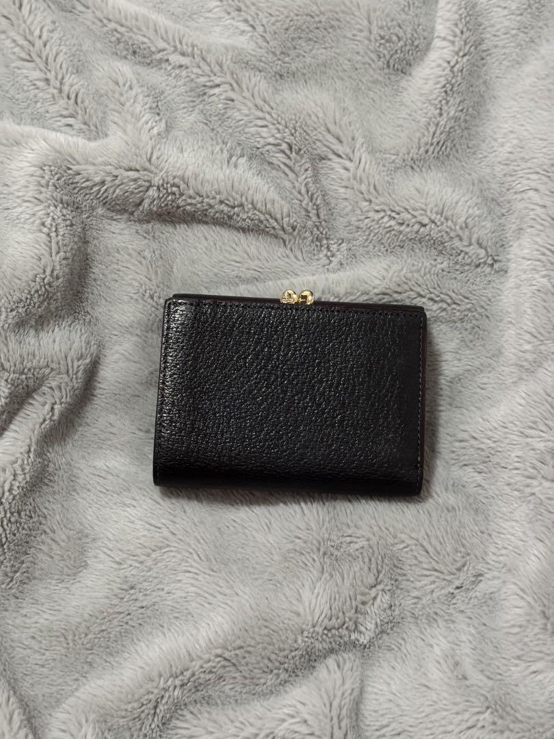 ヴィヴィアン ウエストウッド EXECUTIVE がま口折り財布 ブラック