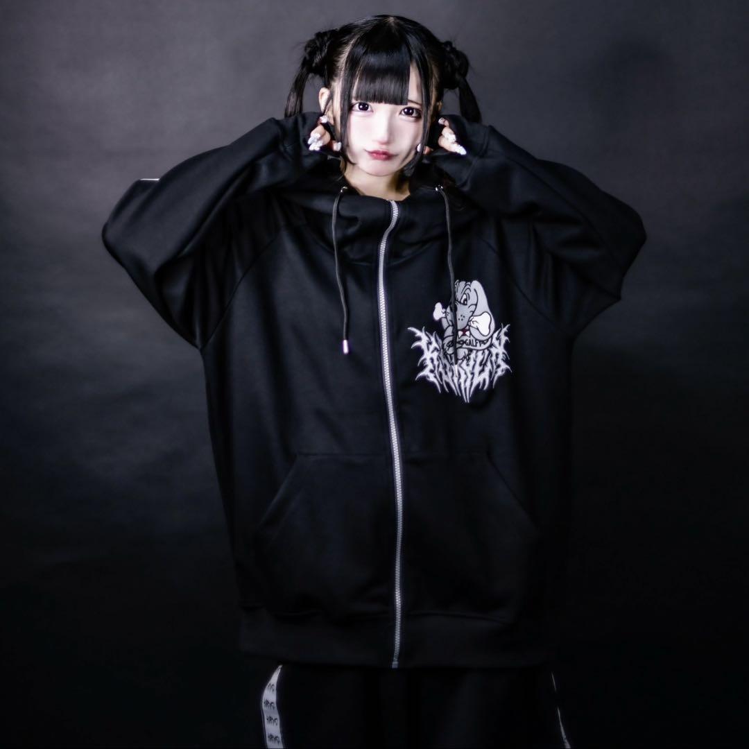 kry GALFY ジャージ GALFY ガルフィー KRY ジャージ テープ ロゴ セットアップ 地雷