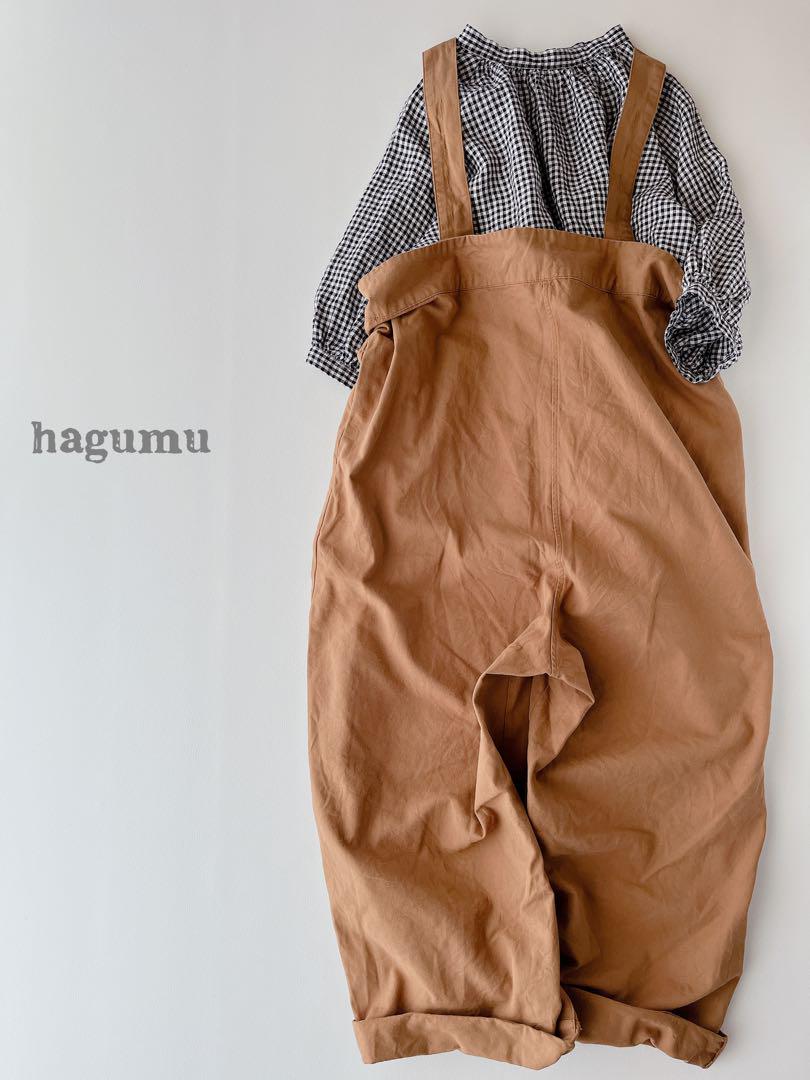 ☺︎ やっちゃん / hagumu ⿻ コットン100 ワイドサロペット