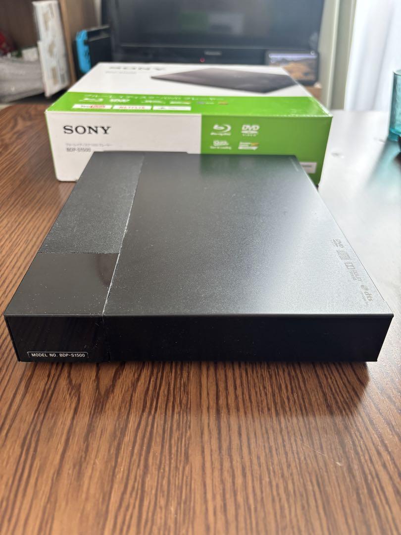 [美品]Blu-rayプレイヤー ソニーBDP-S1500 2020年製モデル