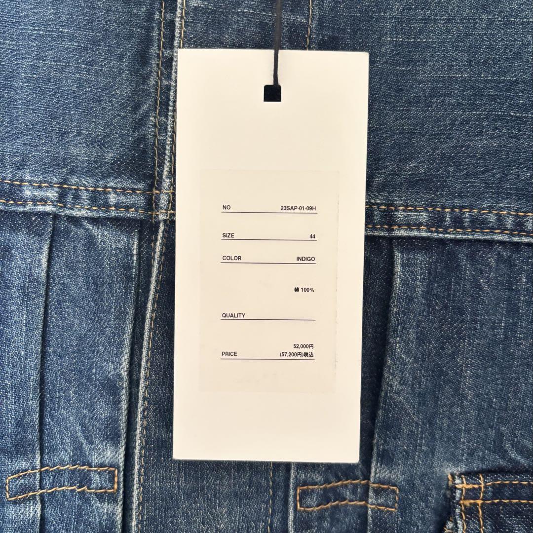ジャケット・アウター A.PRESSE / 2nd Type Denim Jacket /INDIGO