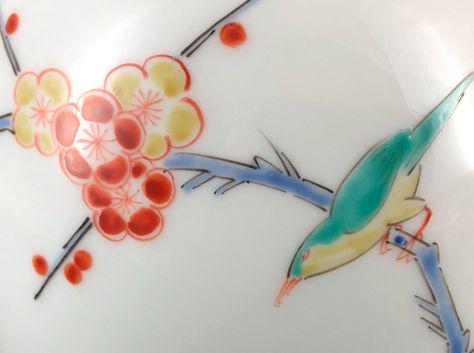 グランドホールセール 花と鳥の絵柄 陶器花瓶 工芸品