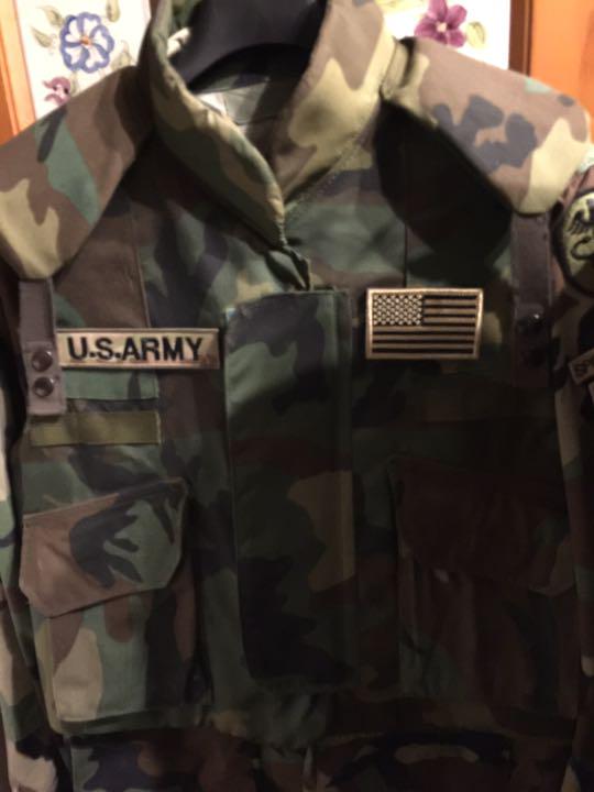 ☆米軍陸軍本物 ウッドランド迷彩ボディーアーマー☆本物防弾ベスト期間限定販売 画像5