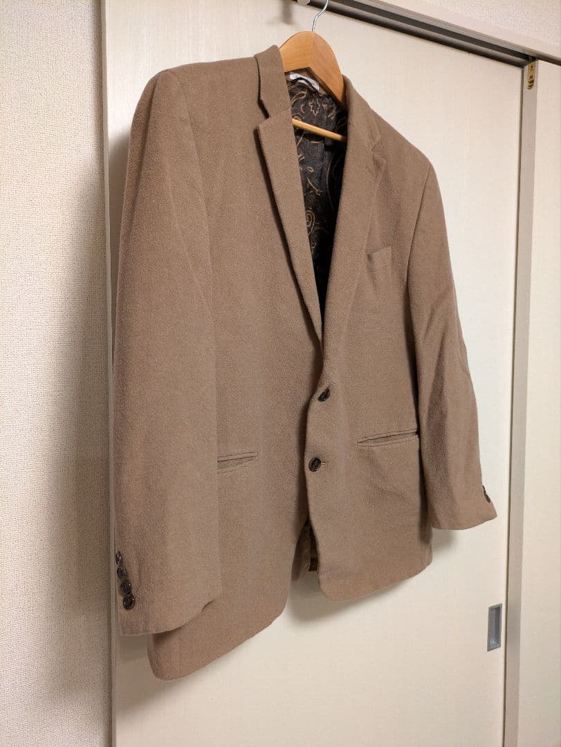 Ralph Lauren ウール シルク カシミヤ混 テーラードジャケット