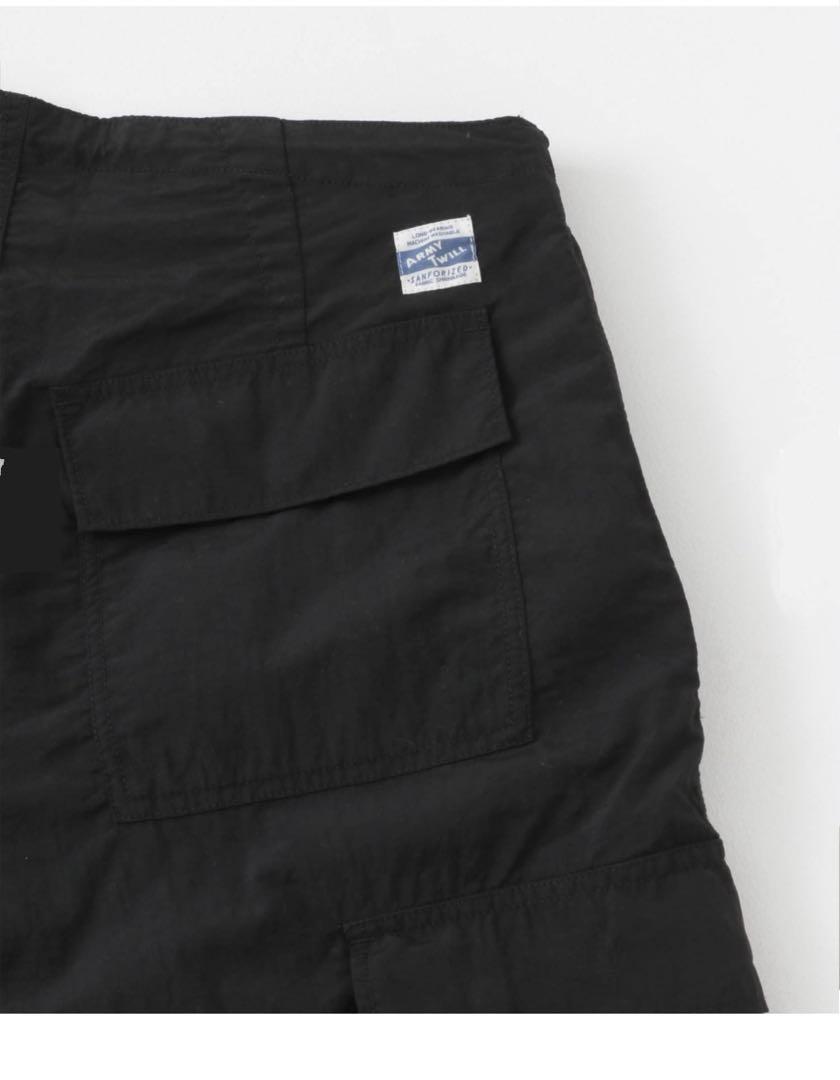 ARMY TWILL / Nylon OX Cargo Pants ブラックL