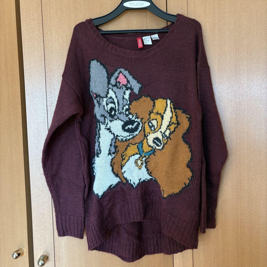 わんわん物語　ニット　H&M