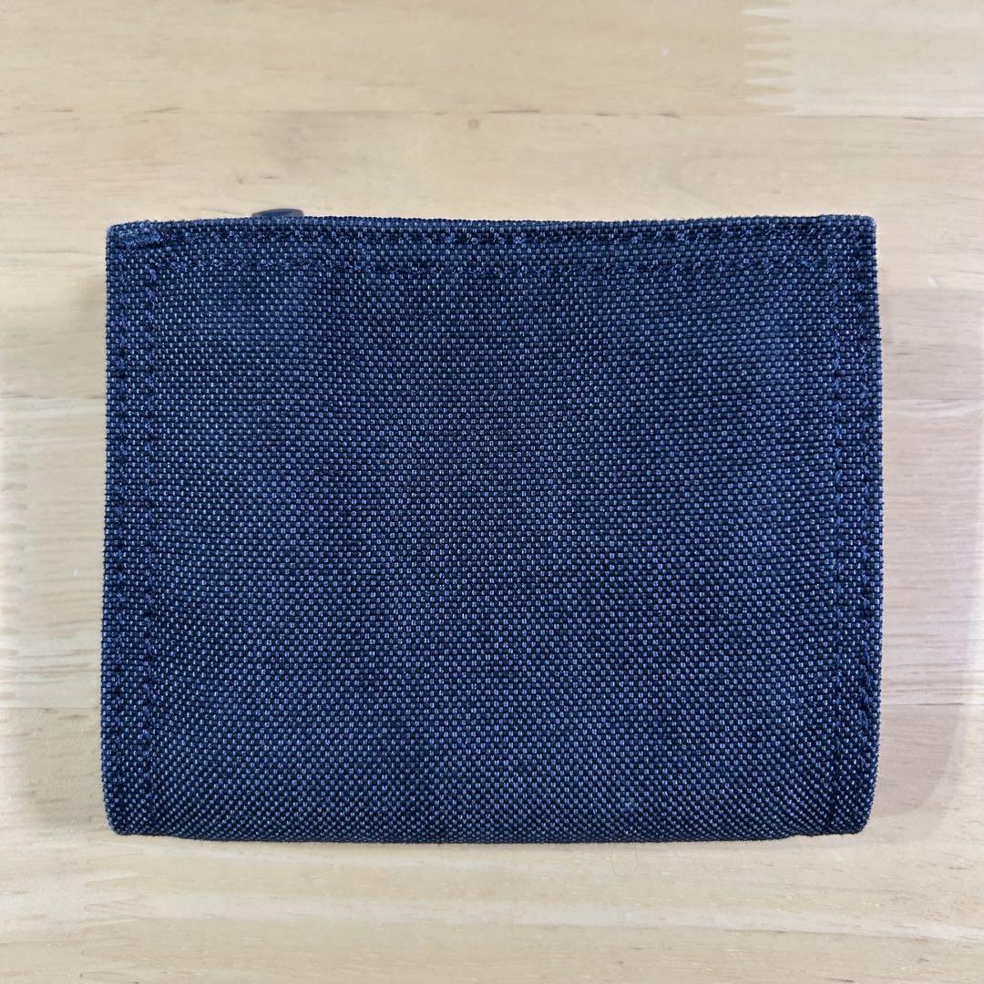 PORTER スモーキー 二つ折り財布 デニム ネイビー 小物