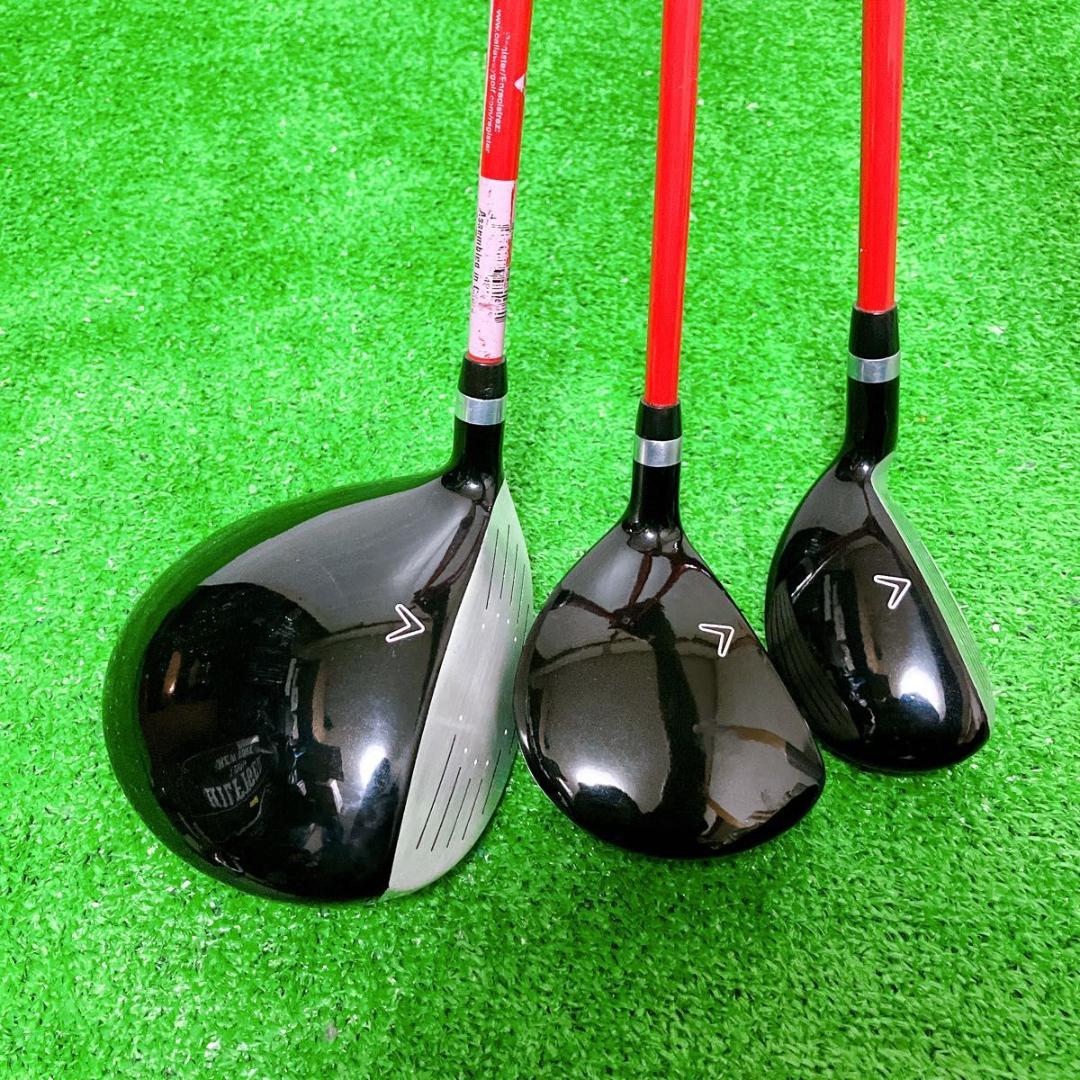callaway Xj serise ジュニアゴルフ6本セット キャディバッグ付