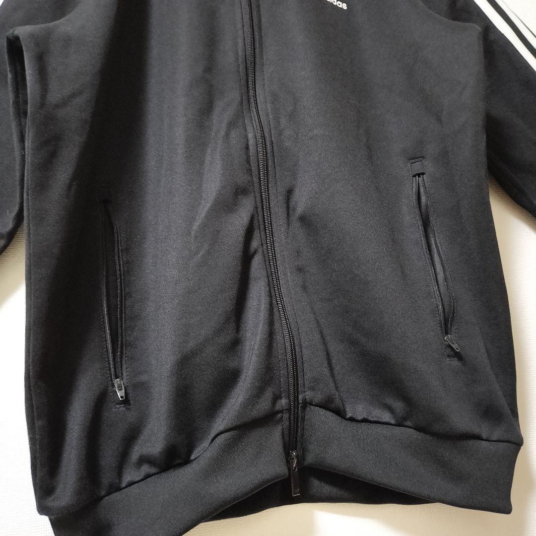 アディダス 黒 ベッケンバウアー トラックジャケット ジャージ上 男性2XL