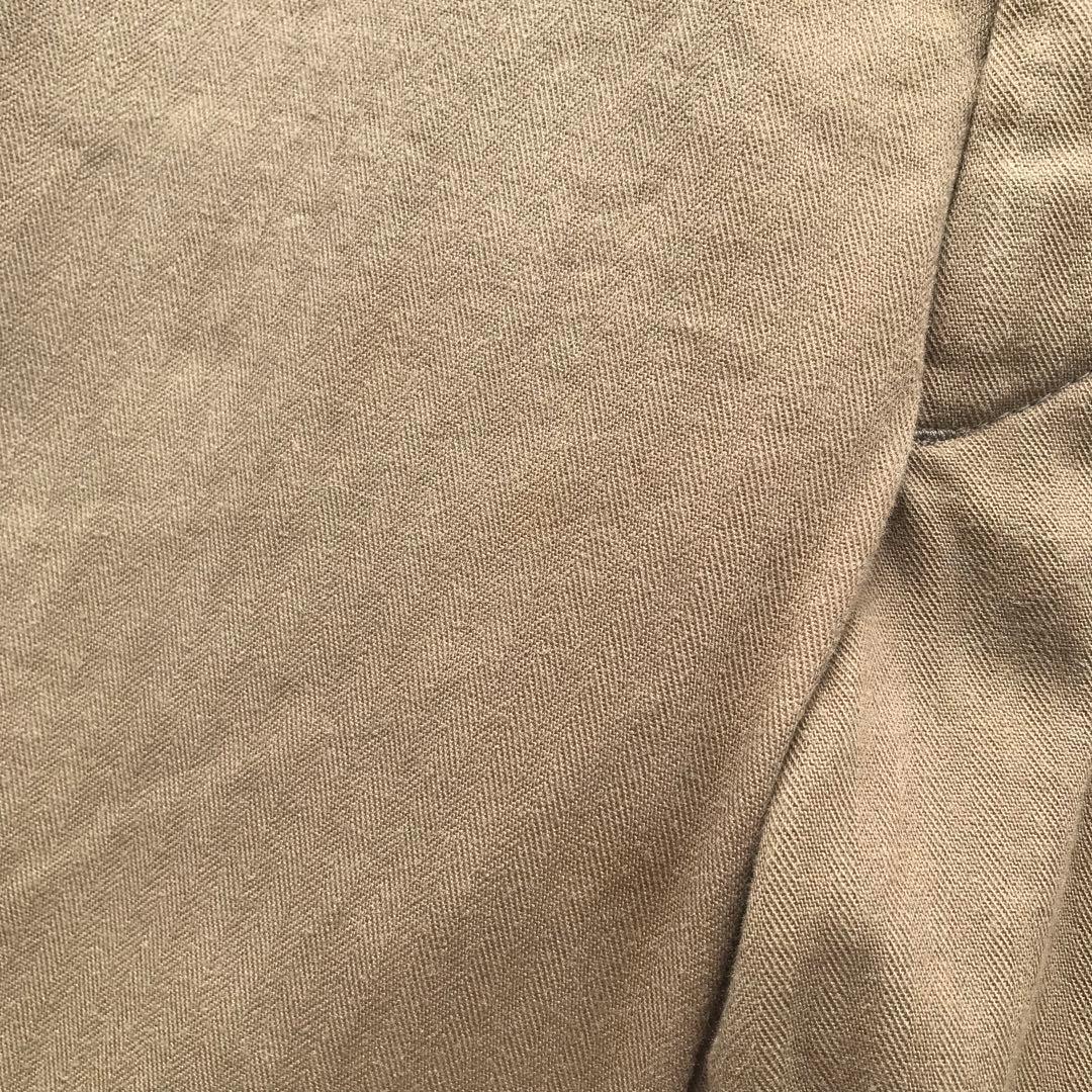 ブッチャープロダクツ　ワークパンツ　34　カーキ　ヘリンボーン