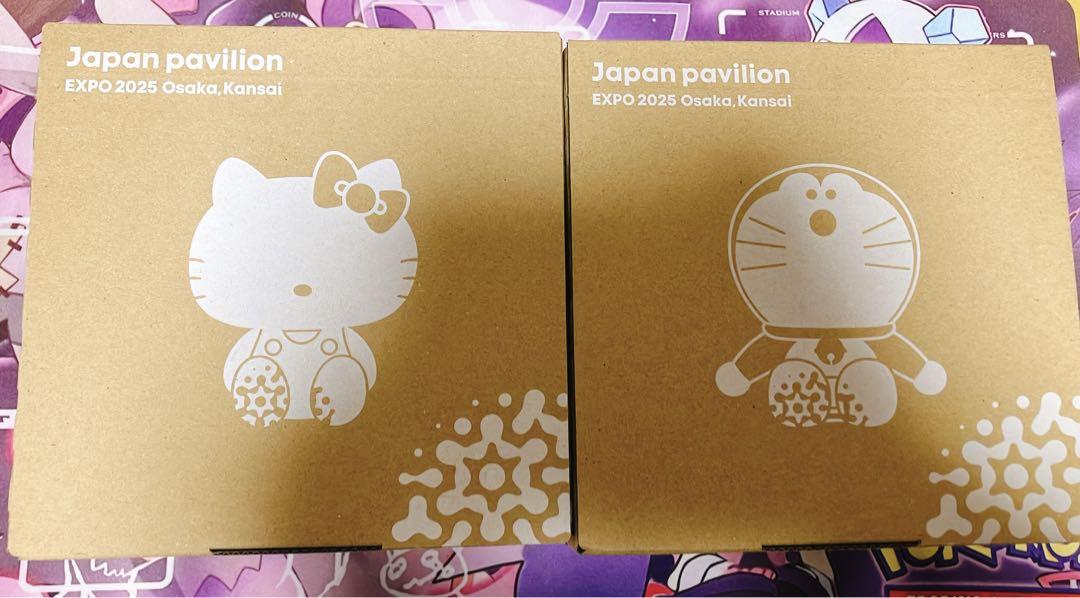 大阪 関西 万博 expo ドラえもん ハローキティ ベアブリック 2体セット