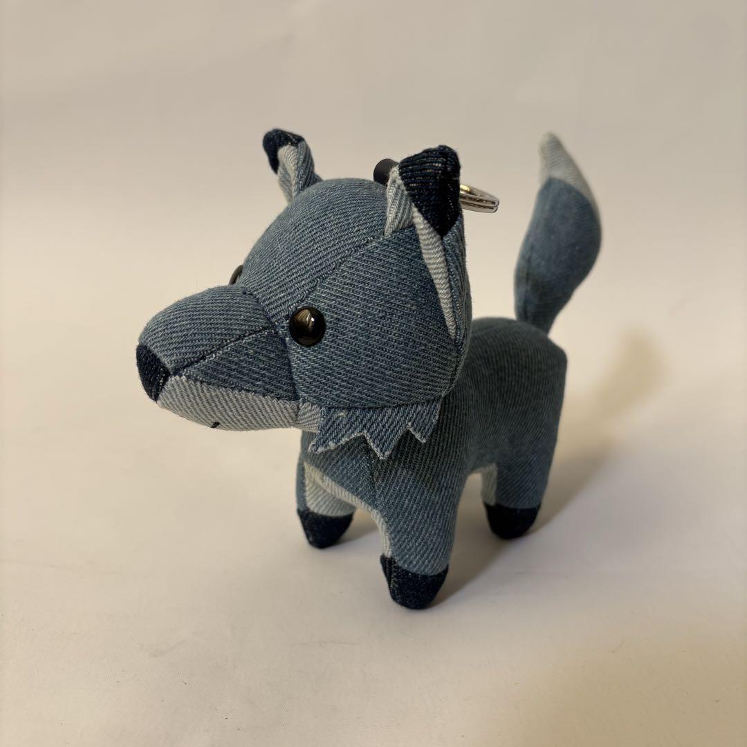 新品未使用　メゾンキツネ　DENIM FOX バッグチャーム