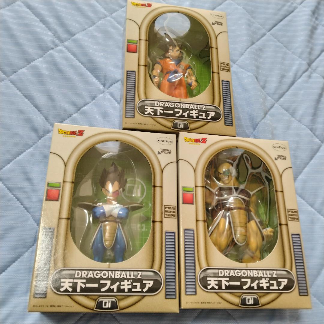 ドラゴンボール　天下一フィギュア　３体　コンプ　孫悟空　ベジータ　ナッパ　未開封 未開封/ドラゴンボール 天下一フィギュア 孫悟空・ベジータ