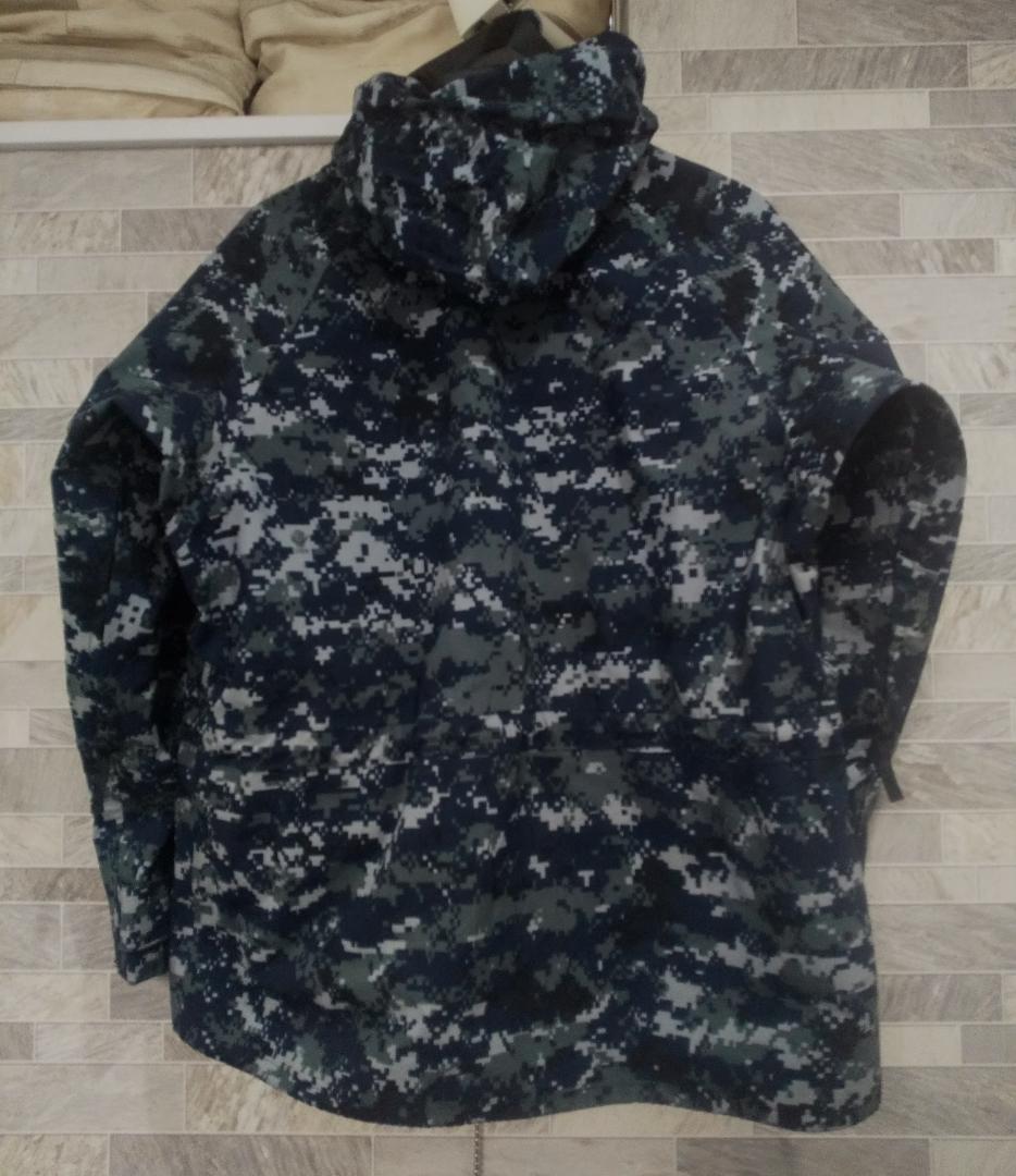 米海軍 USNavy NWU ECWCS ゴアテックス パーカー (S/XS)