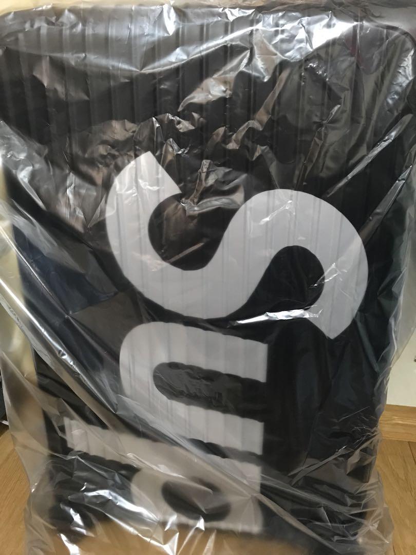 supreme rimowa 82l black スーツケース