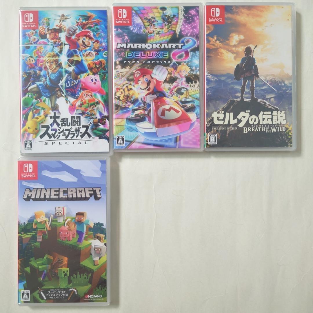 Nintendo Switch ソフト 4本セット [4009]